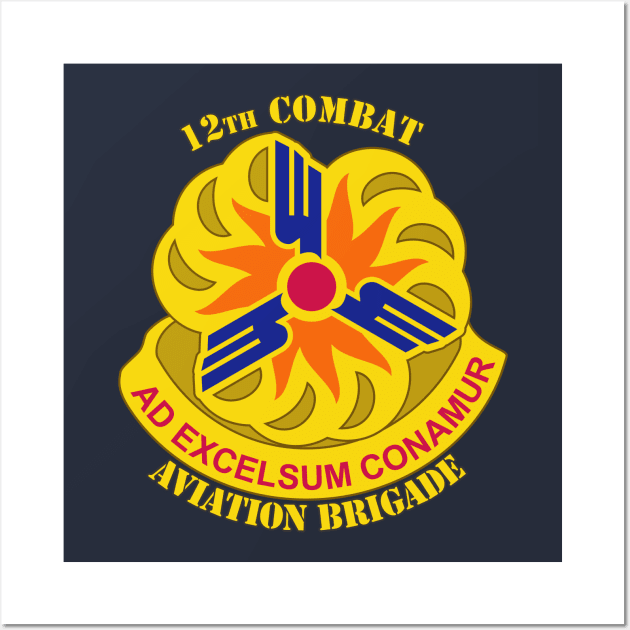 12th Aviation Brigade Wall Art by MBK